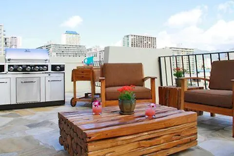 ホノルル Beautiful Bamboo Waikikiヴィラ